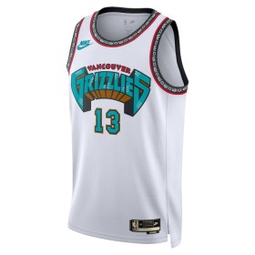 Camiseta Hombre NBA Memphis Grizzlies Jaren Jackson JR 2024-25 Nike Classic Edition Blanco Swingman